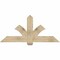 Ekena Millwork Redmond Rough Sawn Timber Gable Bracket, Douglas Fir, 60"W x 27"H x 4"D x 6"F, 11/12 Pitch GBW060X27X0406RED00RDF - alternate 1